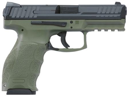 Heckler & Koch VP9 OD Green Standard Sights Two Magazines