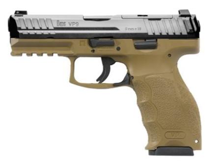 Heckler & Koch VP9 Optics Ready FDE w/Night Sights & 3 Magazines