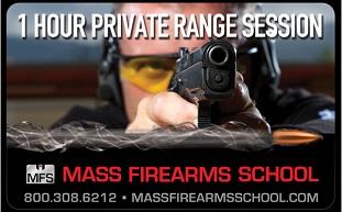 Personal Range Time with an MFS Instructor Gift Certificate ($75)