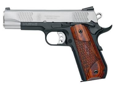 Smith & Wesson SW1911SC E Series Round Butt, Two Tone