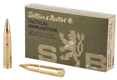 Sellier & Bellot 300 BLK 124gr FMJ