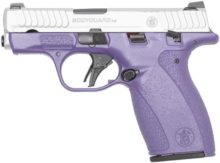 S&W BODYGUARD 2.0 380 ACP TS PURPLE/SILVER