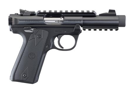 RUGER MARK IV 22/45 TACTICAL 22 LR 4.4IN BLK ANON