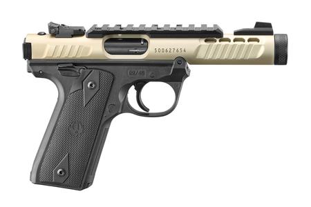 RUGER MARK IV 22/45 LITE 22 LR 4.4IN GLD ANOD